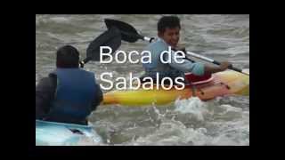 Kayaking canoeing  at Montecristo Eco Lodge, Rio San Juan, Nicaragua