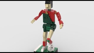 Portugal soccer team player - Lego MOC