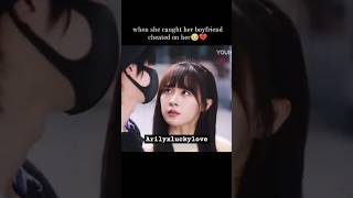 When she caught her boyfriend cheated on her.. 🥹💔 II korean drama mix..