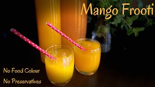 Fresh Mango Juice | Mango Frooti | Summer drink | No preservatives | Real Mango Juice