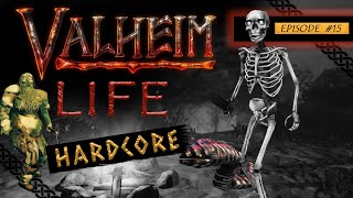 Valheim Life Hardcore - Episode 15 - Near death experience! And entering the Swamp