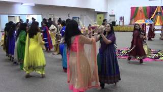 Kolatam at ATA 25th Anniversarry kickoff in Dallas Chinmaya Chitrakoot on Oct 30th 2015