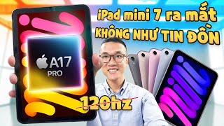 iPad mini 7 ra mắt: không như tin đồn, máy rẻ nhất có Apple Intelligence