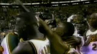 NBA Finals 1996 Chicago Bulls vs Seattle Super Sonics Game 1 Intro