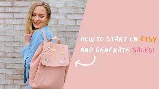 How To: Start Up On Etsy and Generate Sales