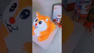 làm bánh kem 3d hình con sóc đẹp - bánh gato 3d đẹp  #youtube #ytshorts #banhkem #đẹp #cake #bakery