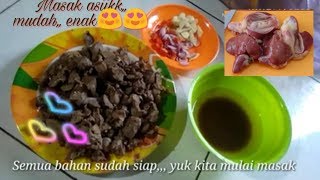 Bagi penggemar hati ayam,,,!!! Masak mudah & sederhana oseng pedas hati...enaaakkkk😋😋