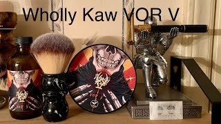 #140 | Wholly Kaw VOR V | Dome Shave | Golden 1970 long handle BLACK BEAUTY |