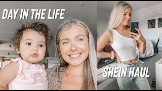 Day in the life as a young mom + shein haul + new spin bike