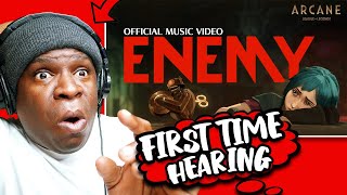 Imagine Dragons & JID Enemy from the series Arcane League of Legends Official Music Video REACTION