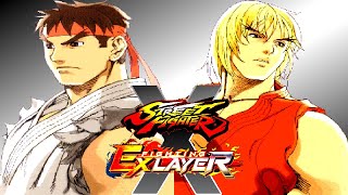 Street Fighter x Fighting EX Layer - New Ryu and Ken (The EX Versions Stay)