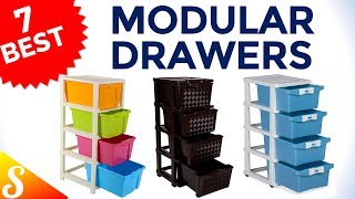 7 Best Modular Drawers for Storage in India with Price | Multipurpose Organizer