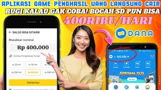 LANGSUNG CAIR KE DANA! GAME PENGHASIL UANG 2024 TERBUKTI MEMBAYAR - CARA DAPAT UANG DARI INTERNET