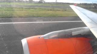 easyJet A319-111 Landing in Rome-Fiumicino(FCO)