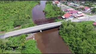 Above Guyana - New Mahaica Bridge