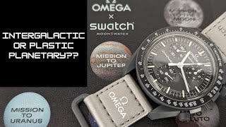 SWATCH OMEGA Moonswatch Mission to Mercury watch review!!