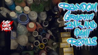 Graffiti Ink & paint refill stash (fast look)