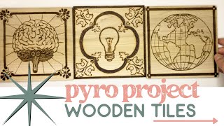 Pyrography Project | Wood Burning Project - VLOG 14