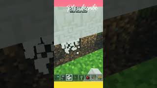 Minecraft mini build hack #minecraft #shorts