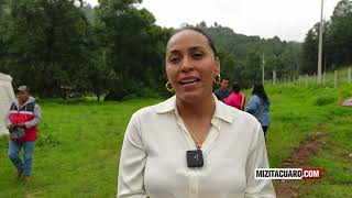 Mary Carmen Bernal entrega arbolitos y destaca avances en medio ambiente y pueblos originarios