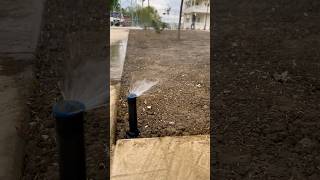 Automatic Irrigation/💧#garden #nature #shorts #viral #irrigation #lawncare #landscape #greening