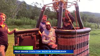 08/02/23 PRAIA GRANDE CONTA COM BALÃO DE ACESSIBILIDADE