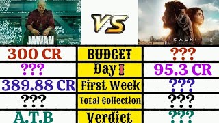 Kalki 2898 Ad Vs Jawan Lifetime Box Office Collection Comparison ||