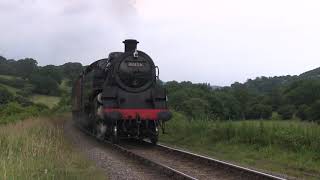 BR Standard Class 4 Tank No.80136  southbound at Esk Valley [NYMR 2017]