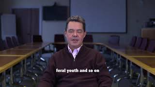 Youth crime, youth justice & victimisation: Dr David Porteous