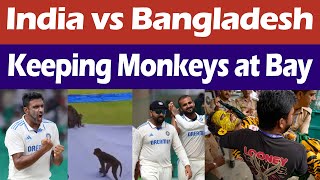 Langurs Deployed for Security at India vs Bangladesh Test Match in Kanpur | Unique Cricket Story