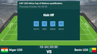 NIGER VS BENIN LIVE | 2024 U20 CAF AFRICA CUP OF NATIONS TODAY LIVE | BENIN VS NIGER LIVE MATCH