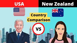 America  vs New Zealand  Country Comparison 2022 |  New Zealand vs America | USA vs New Zealand