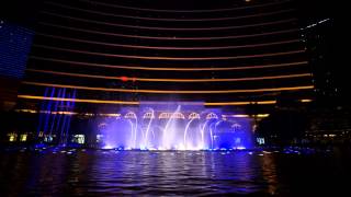 Wynn Casino Macau fountains