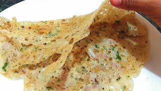 5 mins Recipe/ JOWAR KA DOSA/ QUICK HEALTHY AND SIMPLE RECIPE/ Sorghum ka Dosa/ jolada hottina dose