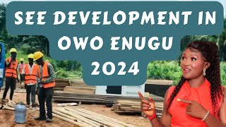 🚘: Drive through the dual carriage road construction Owo Enugu Nigeria/Cheap land for sale