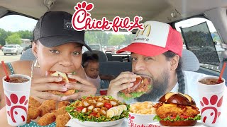 My Wife Thinks it's ok to be Physically Abusive PLEASE HELP // Chick-fil-A #mukbang #2024