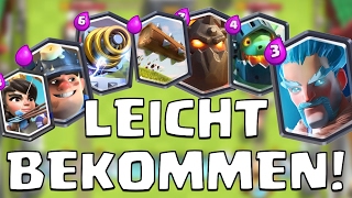 LEGENDÄRE KARTEN KOSTENLOS BEKOMMEN | Clash Royale German