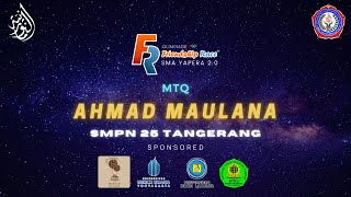 Peserta Lomba MTQ Olimpiade SMA YAPERA Friendship Race 2.0