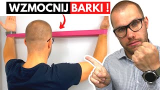 ĆWICZENIE NA BÓL BARKU (stożek rotatorów) !