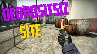 DEPOSİTSİZ SİTE | CSGO BEDAVA SKİN KAZANMA