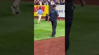 Fan On The Field At The Yankee Game 🤯