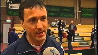 Tischtennis Bundesliga Trainers: Andreas Preuss  Derd Soos Mar 2000