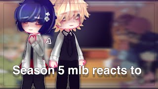 ~[ Season 5 mlb and felix reacts to Argos and feligami // gacha club/life // reaction vid ]~