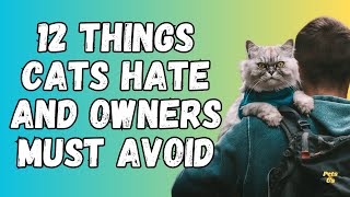 12 Things Cats hate and owner must avoid | What Cats Hate Most | Pets and Us