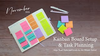 Kanban Board Setup & Task Planning | November 2024