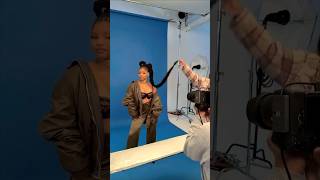 Behind the scenes of Halle Bailey’s Glamour Magazine US covershoot #hallebailey #trending #shorts