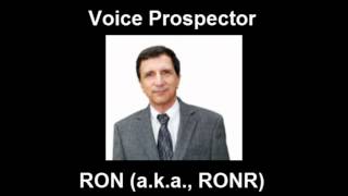 RonR Voice Prospector Testimonial