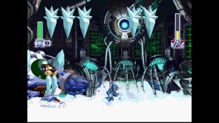 Mega Man X4 - Frost Walrus (No Damage / Buster Only / No Armor)