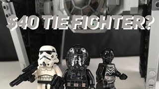 A $40 Budget TIE? LEGO Star Wars 2021 Imperial TIE Fighter Set Review! (75300)