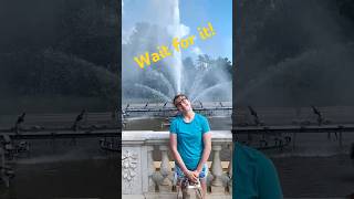 Wait for it! Haley's new hairdo! Fun times at Longwood Gardens Fountains! #shorts